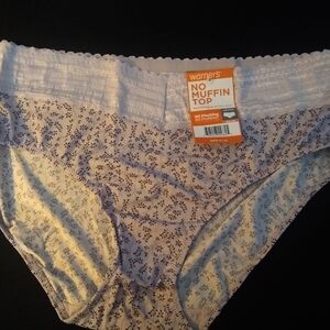 1 NWT Warner’s No Pinching, No Problems Hipster Panties  Purple Size 3XL/10